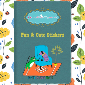 Fun and Cute Sticker Book